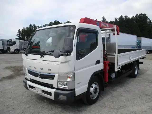三菱 キャンター 小型 クレーン付 4段 ラジコン の中古トラック【車両No.168751】