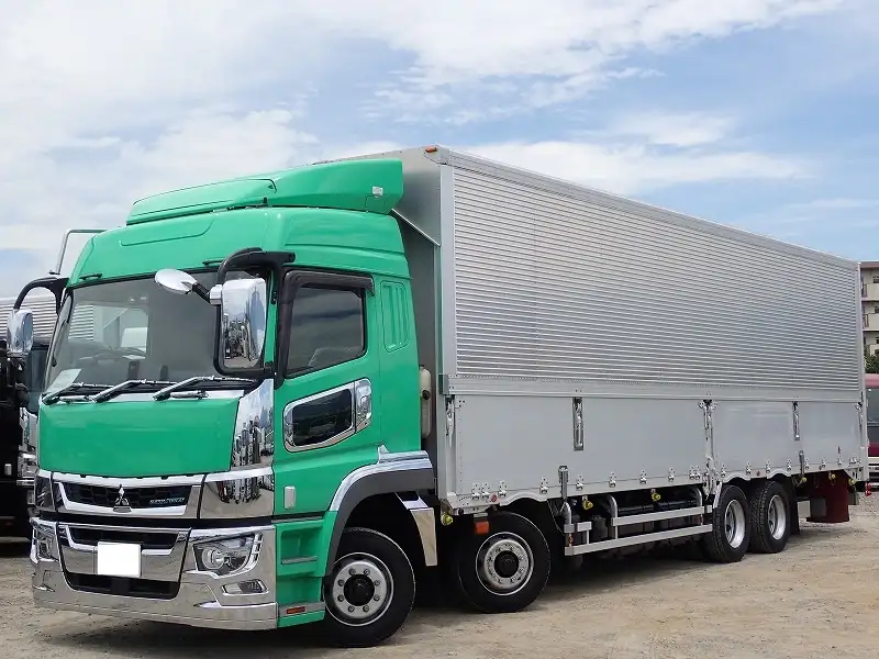 三菱 スーパーグレート 大型 ウイング ハイルーフ エアサス の中古トラック【車両No.168813】