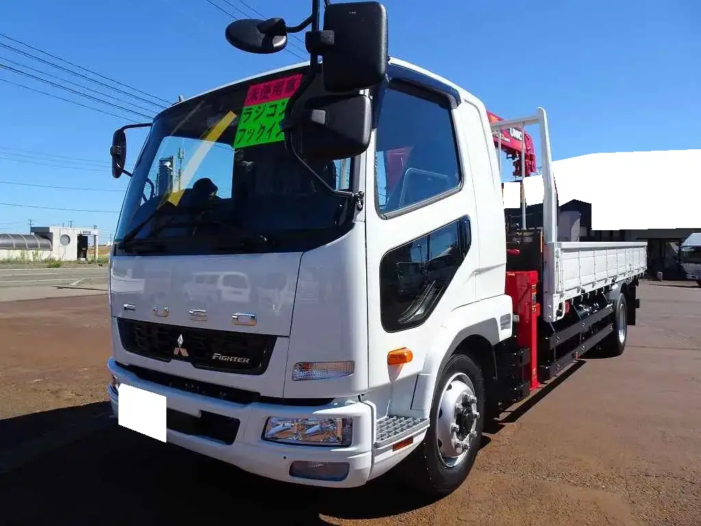 三菱 ファイター 中型/増トン クレーン付 4段 ラジコン の中古トラック【車両No.168684】