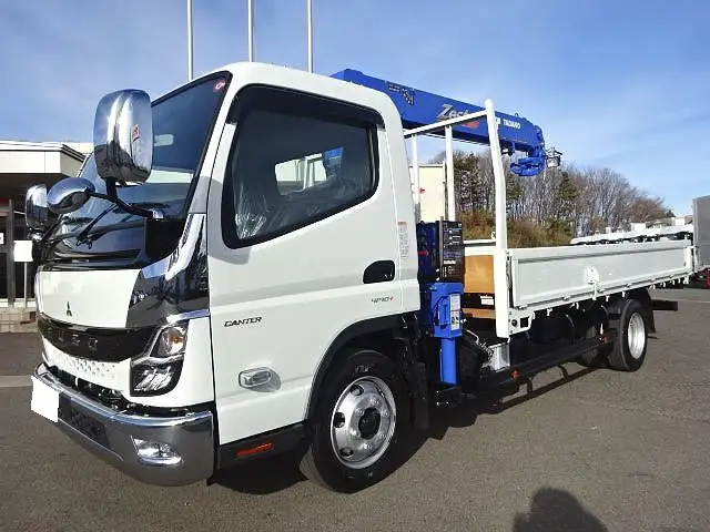 三菱 キャンター 小型 クレーン付 4段 ラジコン の中古トラック【車両No.168655】
