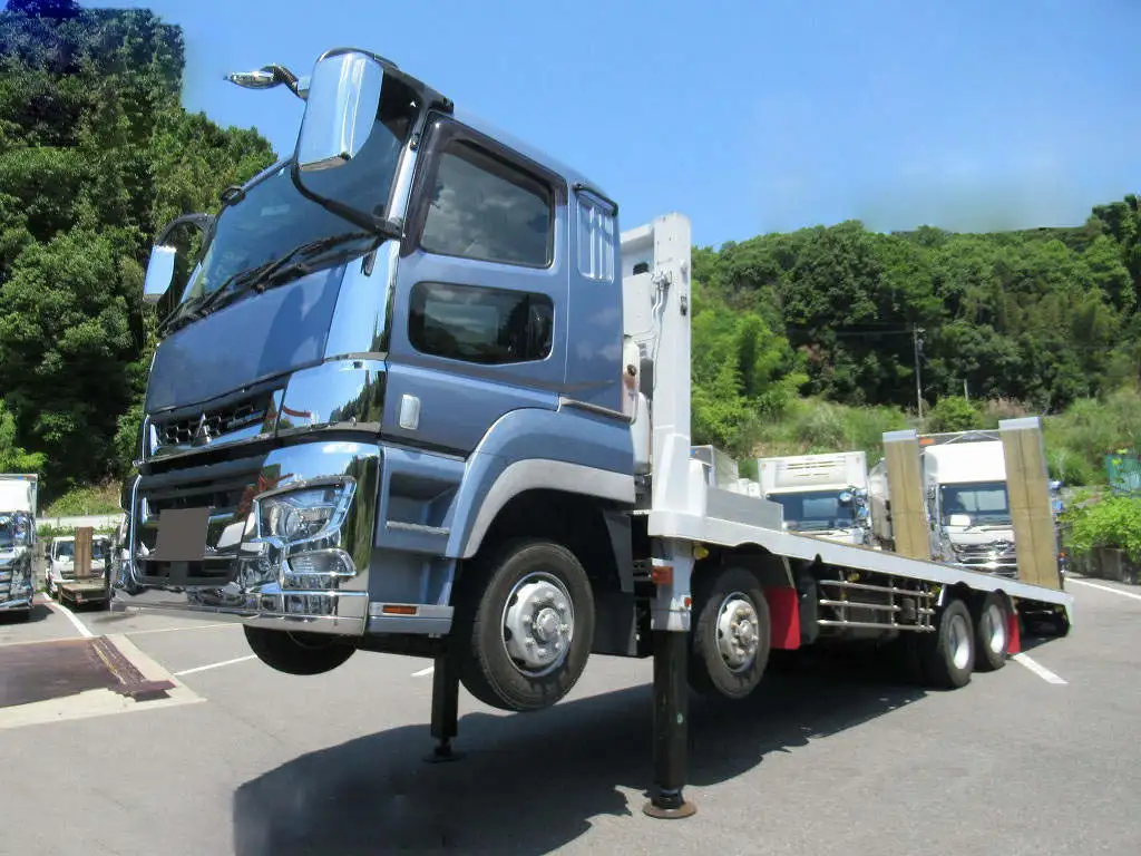 三菱 スーパーグレート 大型 車両重機運搬 ラジコン ウインチ の中古トラック【車両No.168871】