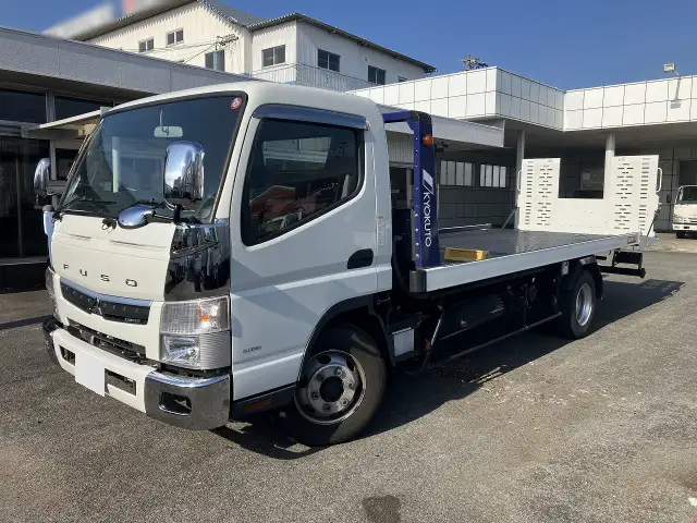 三菱 キャンター 小型 車両重機運搬 ラジコン ウインチ の中古トラック【車両No.168839】