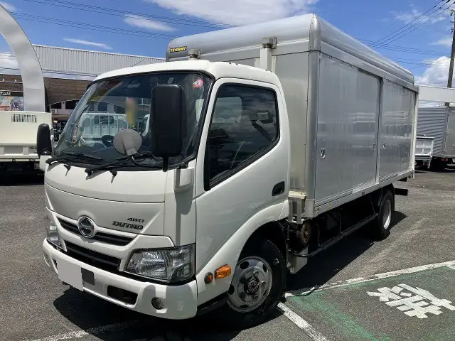 日野 デュトロ 小型 アルミバン ボトルカー サイドドア の中古トラック【車両No.168847】