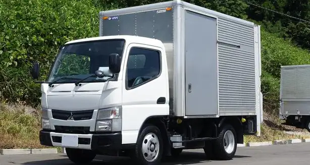 三菱 キャンター 小型 アルミバン パワーゲート サイドドア の中古トラック【車両No.168966】