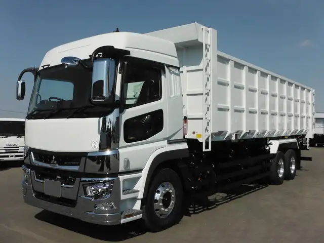 三菱 スーパーグレート 大型 ダンプ ハイルーフ ベッド の中古トラック【車両No.169015】