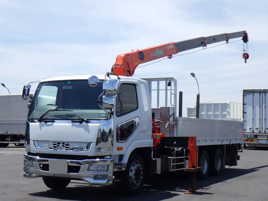 三菱 ファイター 中型/増トン クレーン付 4段 ラジコン の中古トラック【車両No.169020】