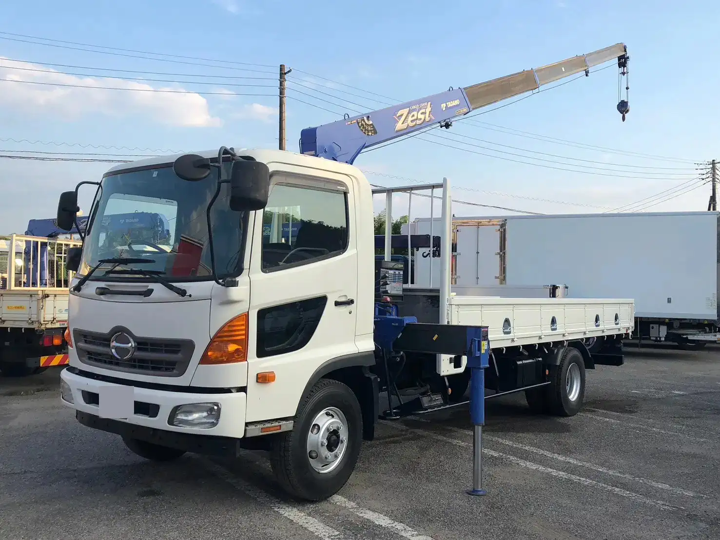 日野 レンジャー 中型/増トン クレーン付 4段 ラジコン の中古トラック【車両No.168947】