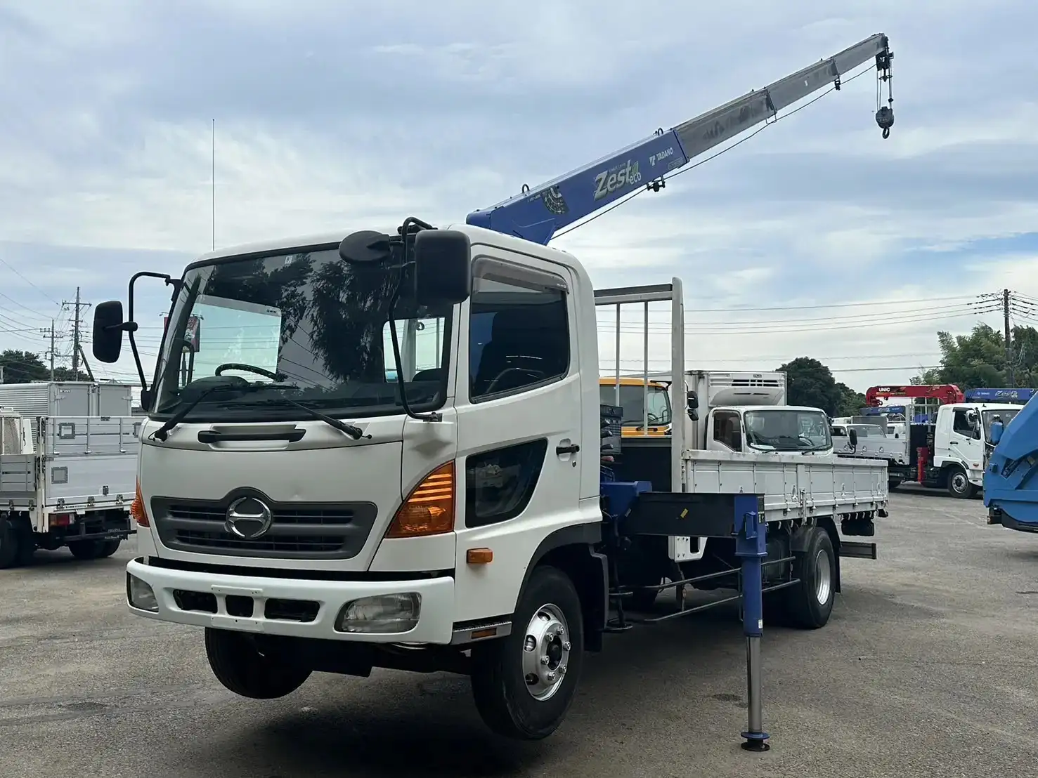 日野 レンジャー 中型/増トン クレーン付 4段 ラジコン の中古トラック【車両No.168955】