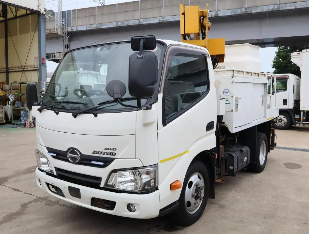 日野 デュトロ 小型 高所・建柱車 高所作業車 TKG-XZU675M の中古トラック【車両No.168735】