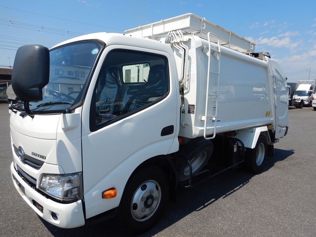 日野 デュトロ 小型 パッカー車(塵芥車) プレス式 TKG-XZU640M｜画像1