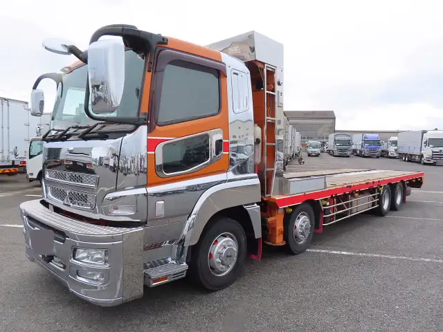 三菱 スーパーグレート 大型 車両重機運搬 ウインチ エアサス の中古トラック【車両No.168905】