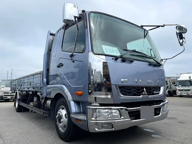 三菱 ファイター 中型/増トン 平ボディ エアサス ベッド の中古トラック【車両No.168754】