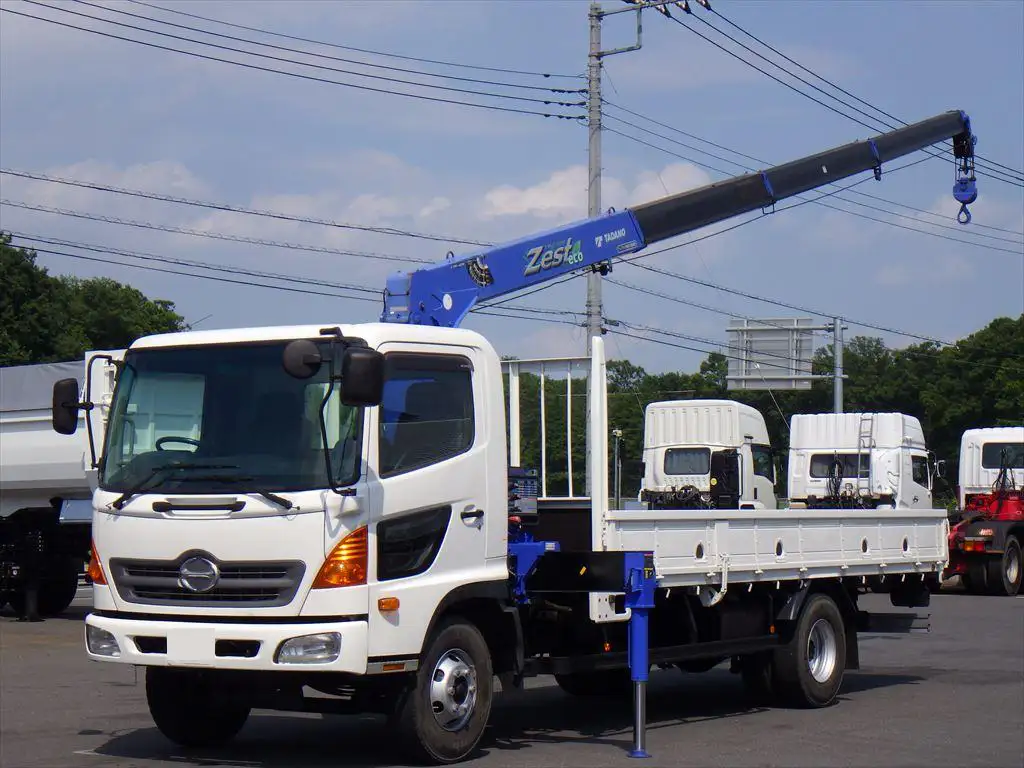 日野 レンジャー 中型/増トン クレーン付 4段 ラジコン の中古トラック【車両No.169064】