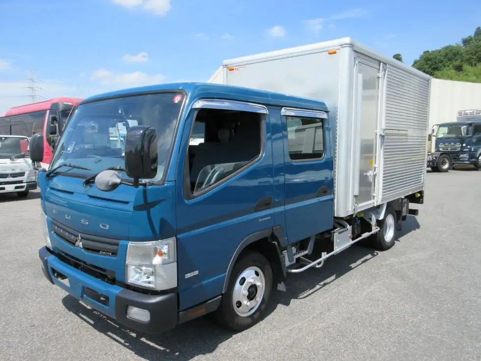 三菱 キャンター 小型 アルミバン Wキャブ パワーゲート の中古トラック【車両No.169089】