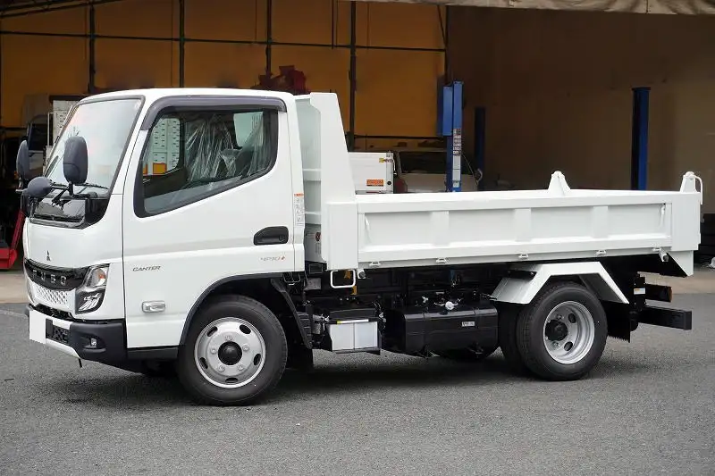 三菱 キャンター 小型 ダンプ ローダー 強化 の中古トラック【車両No.169194】