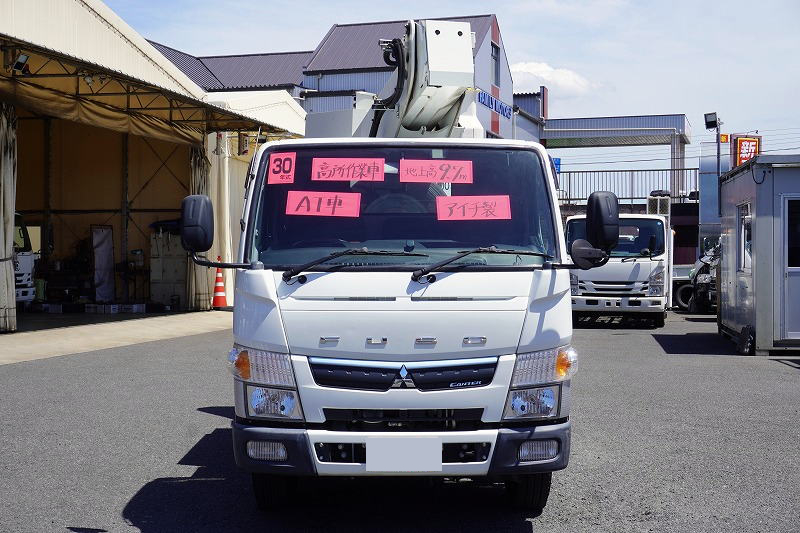 三菱 キャンター 小型 高所・建柱車 高所作業車 電工仕様の中古トラック画像2