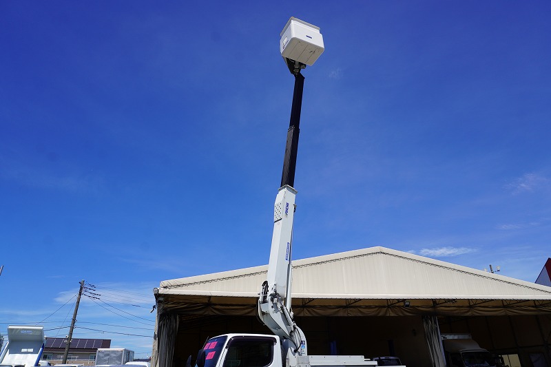 三菱 キャンター 小型 高所・建柱車 高所作業車 電工仕様の中古トラック画像7