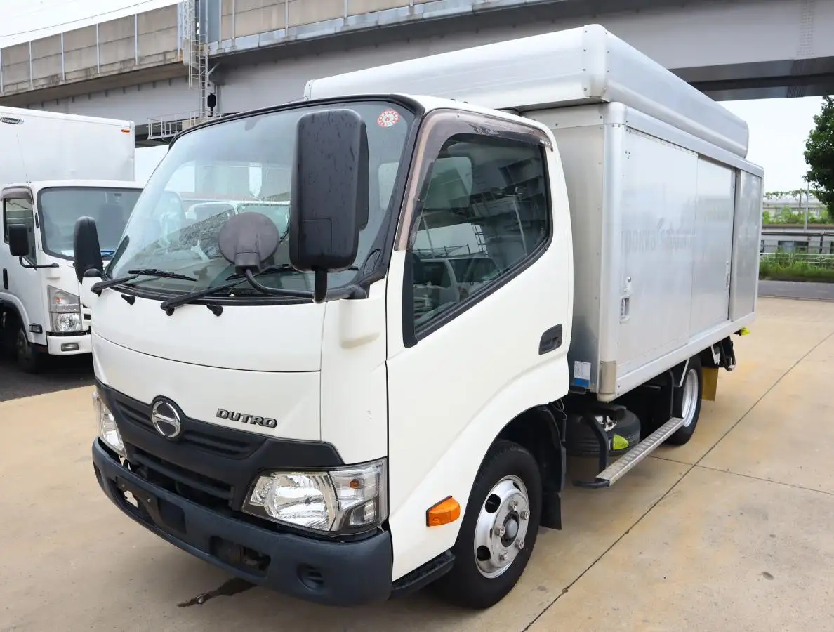 日野 デュトロ 小型 アルミバン ボトルカー サイドドア の中古トラック【車両No.169094】