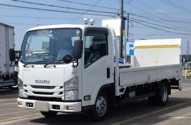 いすゞ エルフ 小型 平ボディ パワーゲート 2RG-NLR88AR の中古トラック【車両No.169212】