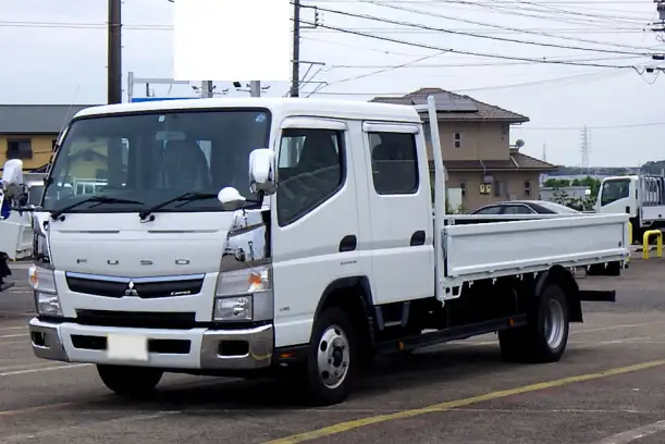 三菱 キャンター 小型 平ボディ Wキャブ TPG-FEB50 の中古トラック【車両No.169242】