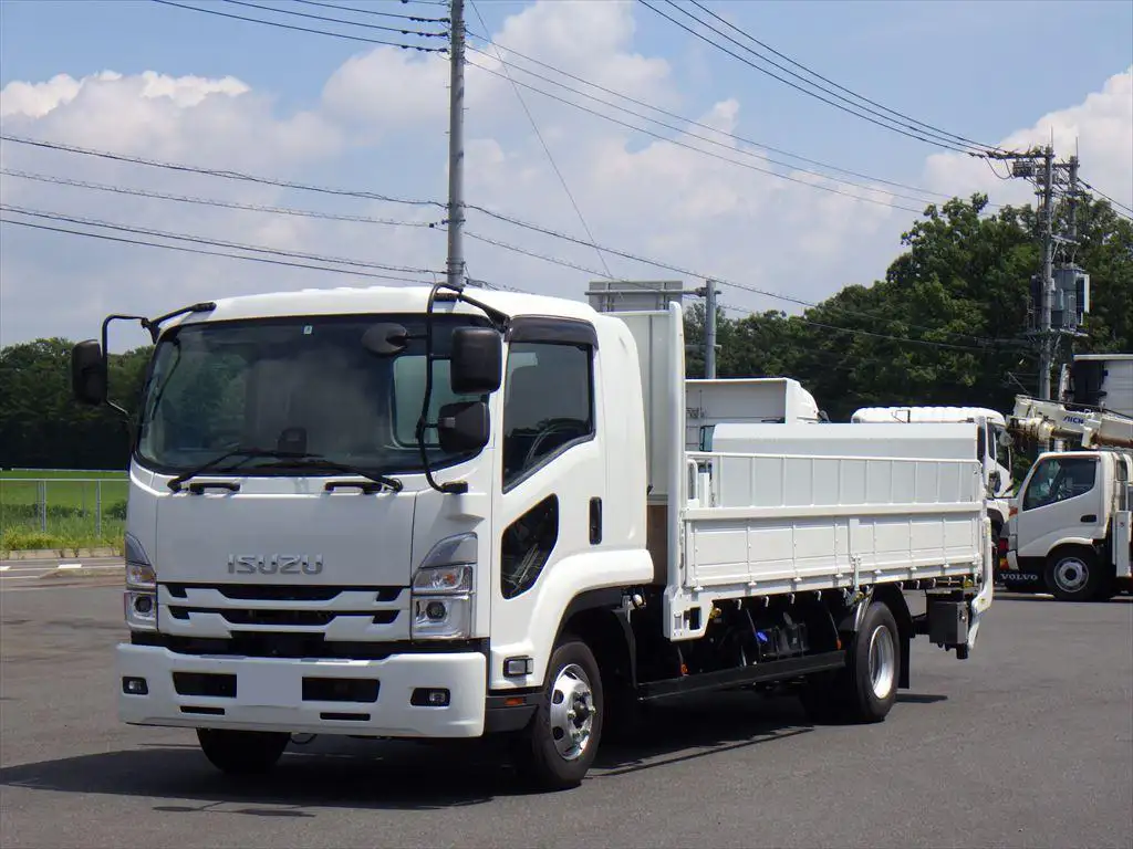 いすゞ フォワード 中型/増トン 平ボディ パワーゲート 床鉄板 の中古トラック【車両No.169360】