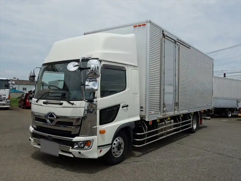 日野 レンジャー 中型/増トン アルミバン パワーゲート エアサス の中古トラック【車両No.169370】