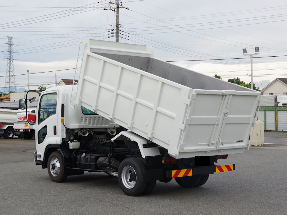 いすゞ フォワード 中型/増トン ダンプ 土砂禁 ステンレス張り｜画像5