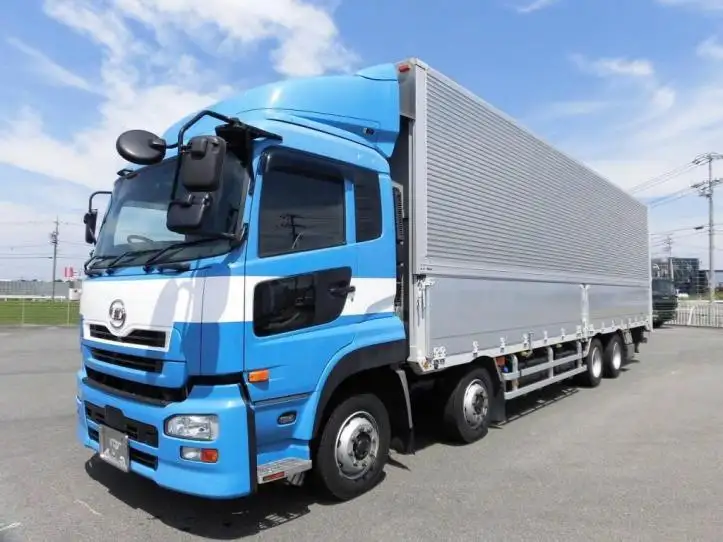日産UD クオン 大型 ウイング 床鉄板 エアサス の中古トラック【車両No.169270】