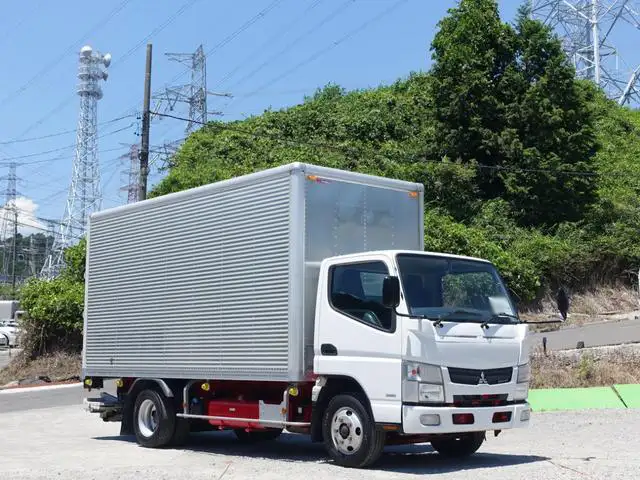 三菱 キャンター 小型 アルミバン パワーゲート サイドドア の中古トラック【車両No.169472】
