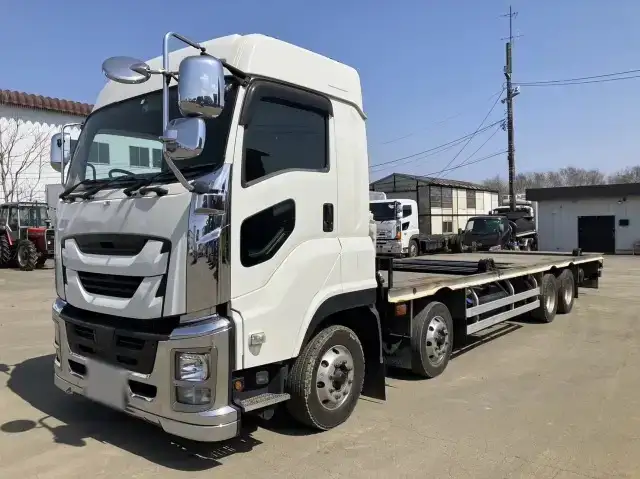 いすゞ ギガ 大型 平ボディ ハイルーフ エアサス の中古トラック【車両No.169591】