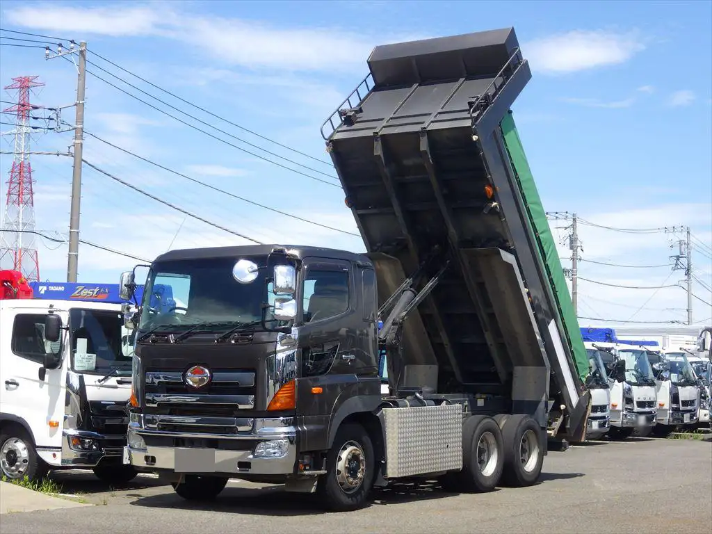 日野 プロフィア 大型 ダンプ ステンレス張り コボレーン の中古トラック【車両No.169674】