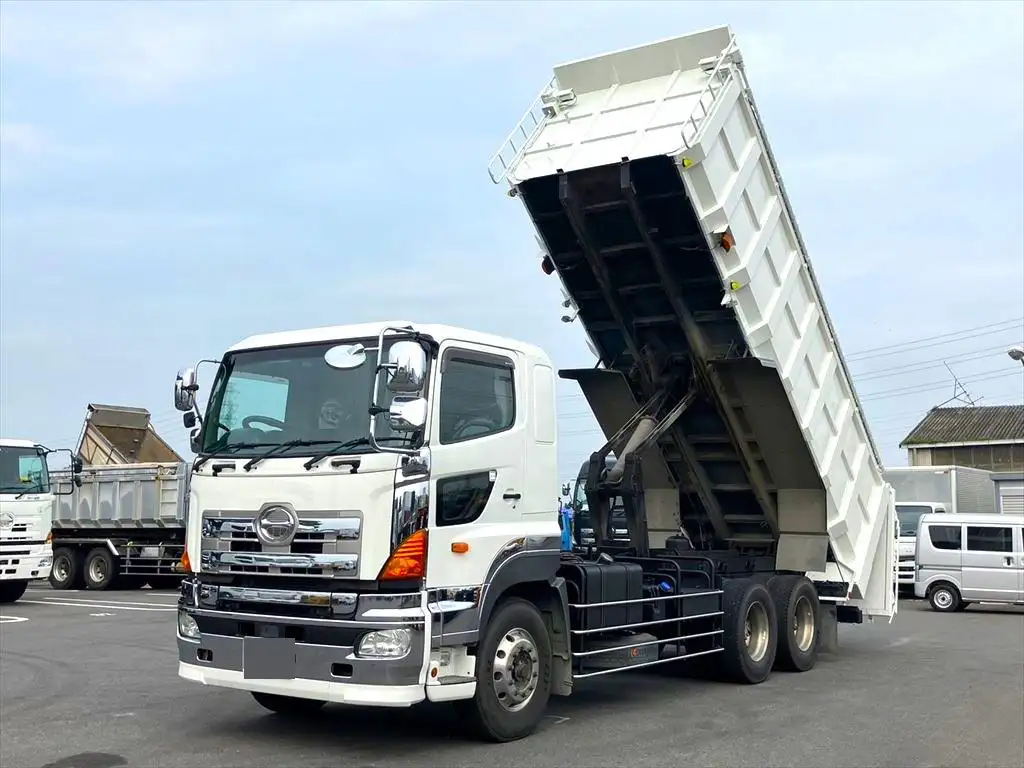 日野 プロフィア 大型 ダンプ 土砂禁 ステンレス張り の中古トラック【車両No.169544】