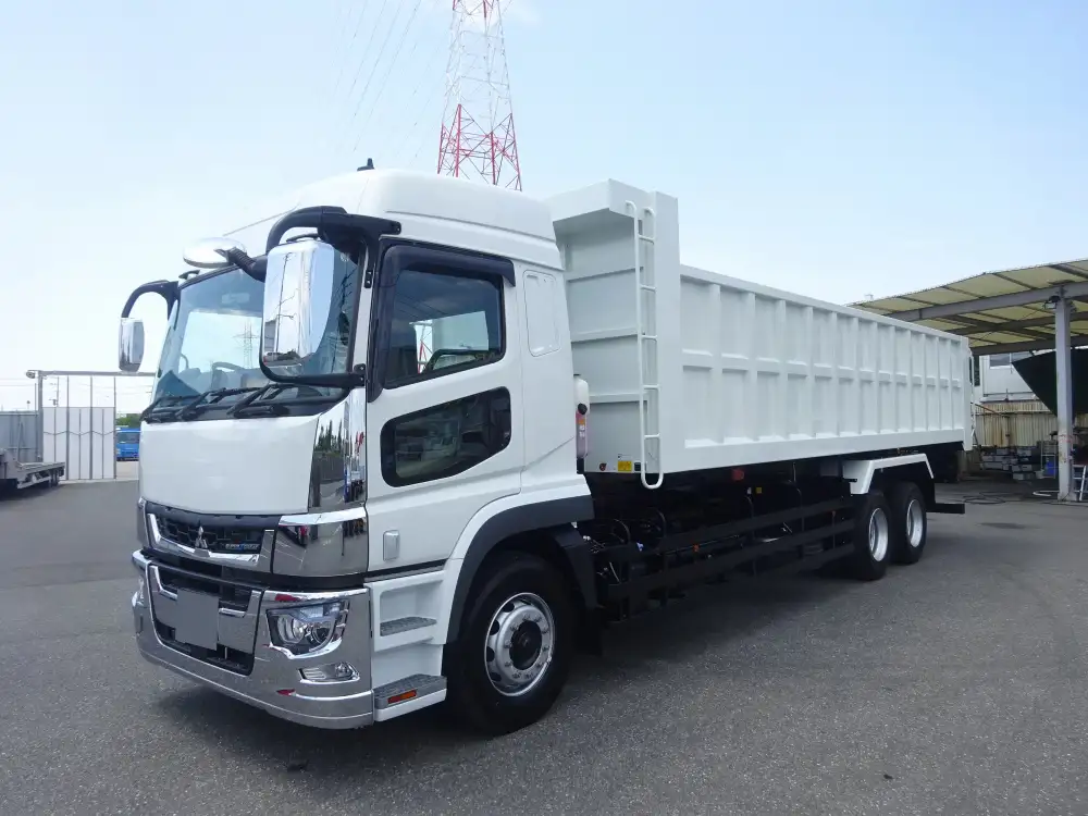 三菱 スーパーグレート 大型 ダンプ 土砂禁 ハイルーフ の中古トラック【車両No.169656】