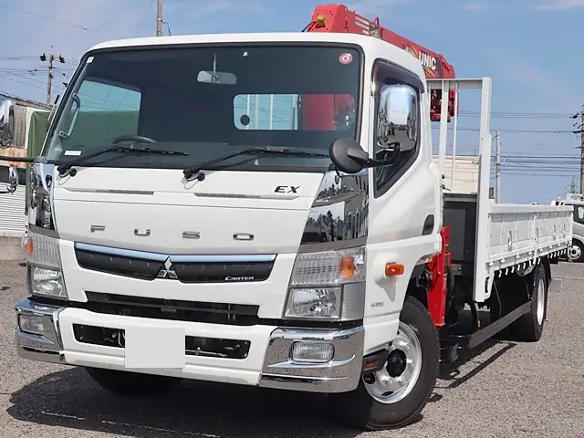 三菱 キャンター 小型 クレーン付 5段 ラジコン の中古トラック【車両No.169474】