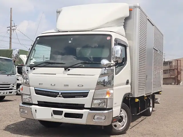 三菱 キャンター 小型 アルミバン パワーゲート サイドドア の中古トラック【車両No.169703】