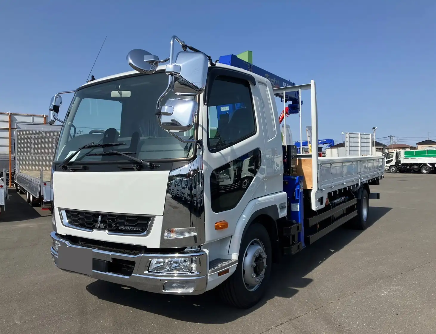 三菱 ファイター 中型/増トン クレーン付 4段 ラジコン の中古トラック【車両No.169809】