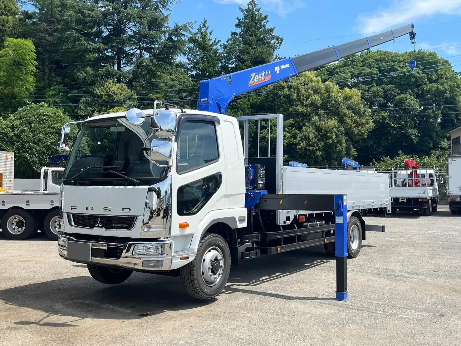 三菱 ファイター 中型/増トン クレーン付 アルミブロック 5段 の中古トラック【車両No.169747】