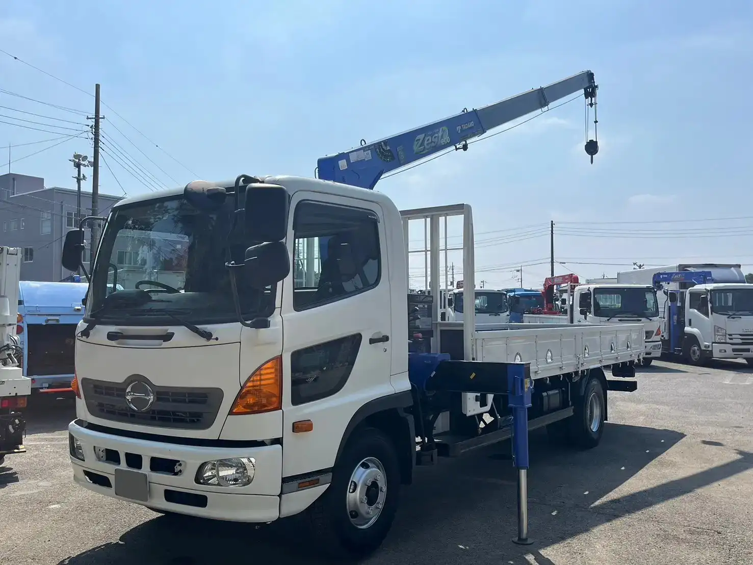 日野 レンジャー 中型/増トン クレーン付 3段 ラジコン の中古トラック【車両No.169793】