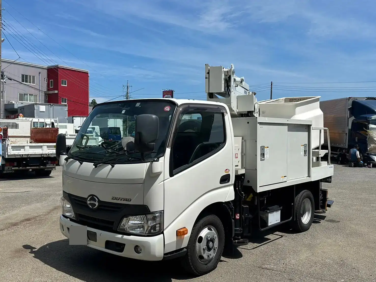 日野 デュトロ 小型 高所・建柱車 高所作業車 電工仕様 の中古トラック【車両No.169763】