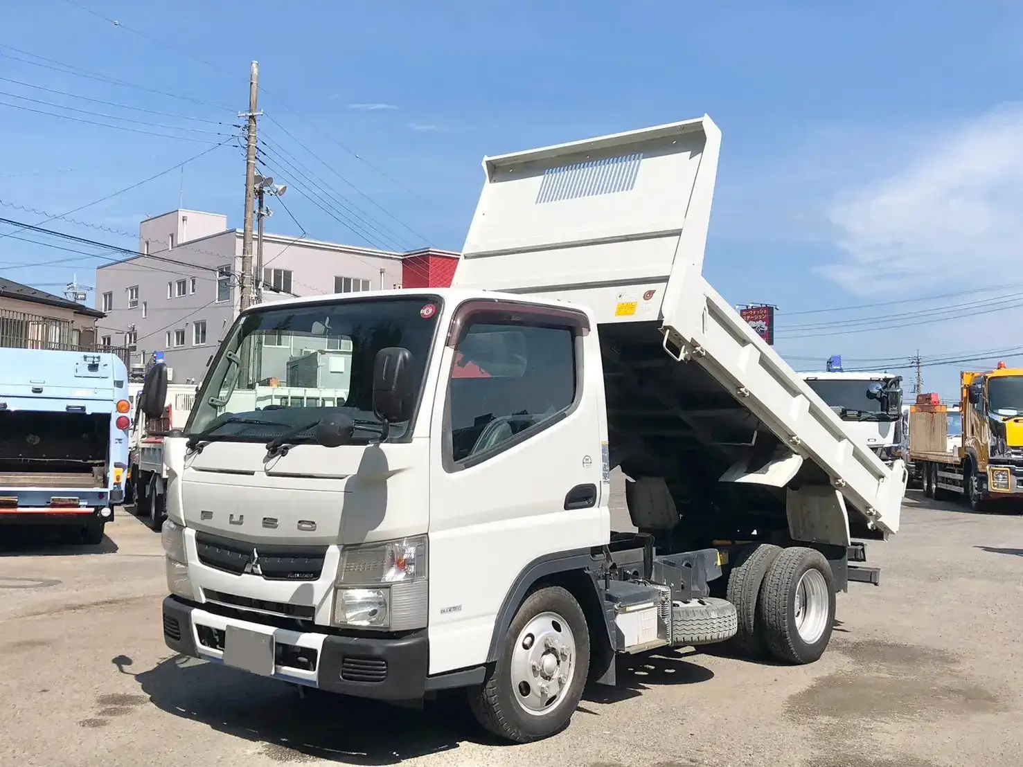 三菱 キャンター 小型 ダンプ 強化 TKG-FBA60 の中古トラック【車両No.169751】