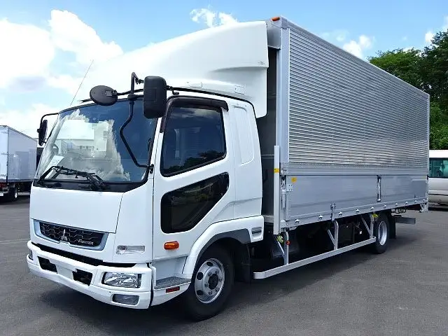 三菱 ファイター 中型/増トン ウイング エアサス ベッド の中古トラック【車両No.169972】