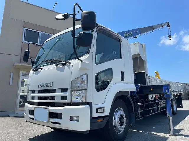 いすゞ フォワード 中型/増トン クレーン付 エアサス 4段 の中古トラック【車両No.169609】