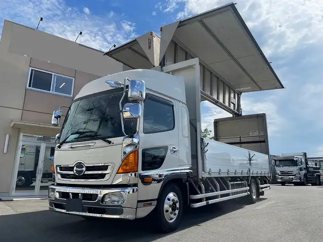 日野 レンジャー 中型/増トン ウイング パワーゲート エアサス の中古トラック【車両No.169586】