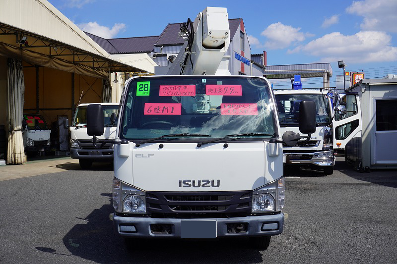 いすゞ エルフ 小型 高所・建柱車 高所作業車 電工仕様の中古トラック画像2