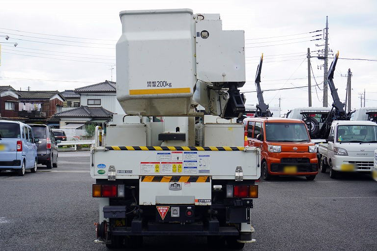 いすゞ エルフ 小型 高所・建柱車 高所作業車 電工仕様の中古トラック画像3