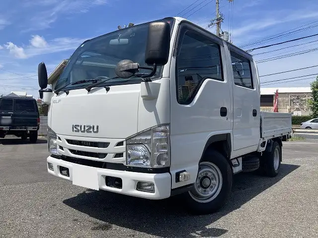 いすゞ エルフ 小型 平ボディ Wキャブ 2RG-NHR88A の中古トラック【車両No.170173】