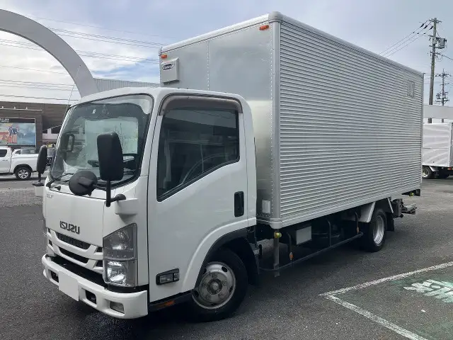 いすゞ エルフ 小型 アルミバン パワーゲート シャッター式 の中古トラック【車両No.170195】