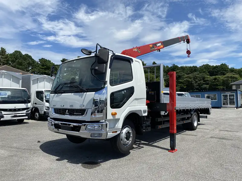 三菱 ファイター 中型/増トン クレーン付 アルミブロック 4段 の中古トラック【車両No.170248】