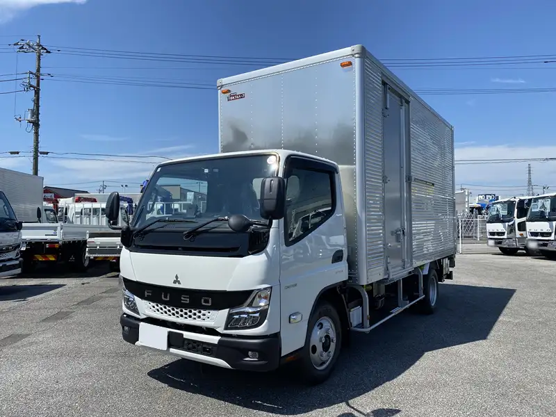 三菱 キャンター 小型 アルミバン パワーゲート サイドドア の中古トラック【車両No.170242】