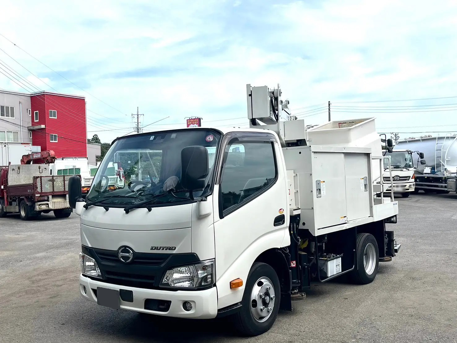 日野 デュトロ 小型 高所・建柱車 高所作業車 TPG-XZU605M